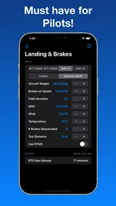 B777/787 Landing & Brake Tool screenshot 3