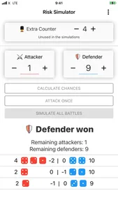 Risk Battle Simulator screenshot 3