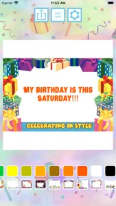 Birthday invitation cards screenshot 4