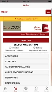 De La Zouch Restaurant screenshot 1