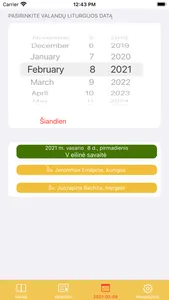 Valandų liturgija screenshot 2