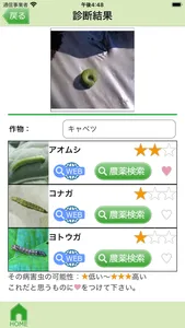 病害虫診断　EXPESTS screenshot 2