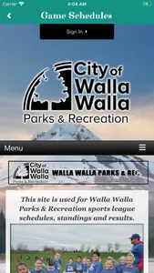 Walla Walla Parks and Rec screenshot 0