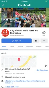 Walla Walla Parks and Rec screenshot 1