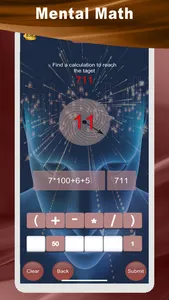 Number Scramble - Mental Math screenshot 0