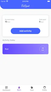 FitSpot - Fitness, Sport, Food screenshot 1