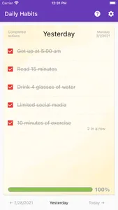 Create New Habits screenshot 1