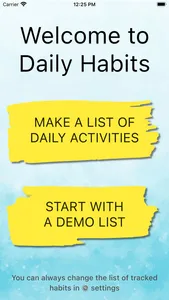 Create New Habits screenshot 2