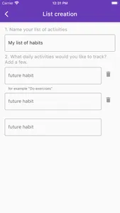 Create New Habits screenshot 3