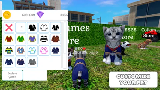 Cute Cat And Puppy World screenshot 2