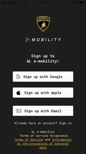 AL e-mobility screenshot 1