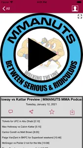 MMA Nuts - Podcast App screenshot 0