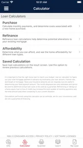 D.L. Evans Bank Mortgage App screenshot 1