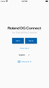 Roland DG Connect screenshot 0