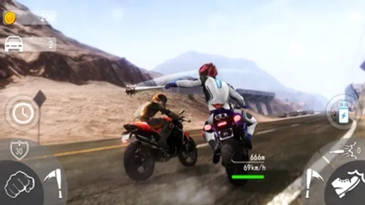 Death Moto: Road Shooting 3D screenshot 1