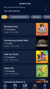 Sun International screenshot 2