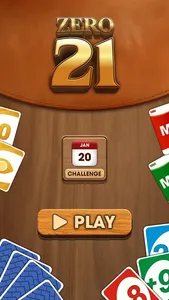 Zero21 Card Game screenshot 0