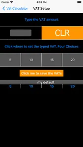 myVatCalc screenshot 1