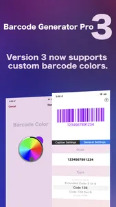 Barcode Generator Pro 3 screenshot 2