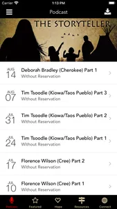 The Storyteller Radio App screenshot 1