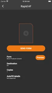 Rapid Access to Forms screenshot 3