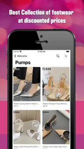 Women shoes fashion shop screenshot 0