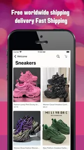 Women shoes fashion shop screenshot 1