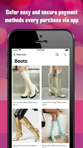 Women shoes fashion shop screenshot 3