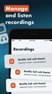 Automatic Call Recorder: Save screenshot 2