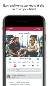Armor Crossfit screenshot 2