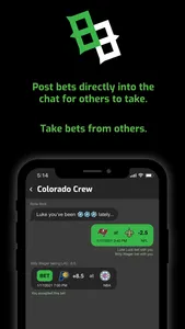 BetBuds - Betting Group Chat screenshot 1