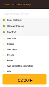 Food Combining screenshot 0