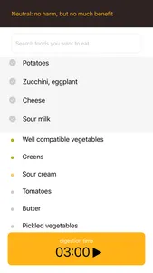 Food Combining screenshot 1