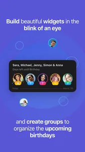 Birthday Reminder App & Widget screenshot 2