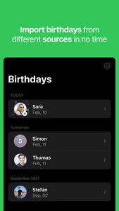 Birthday Reminder App & Widget screenshot 3