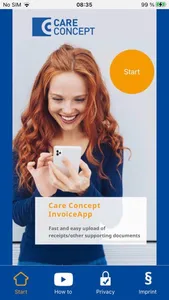 Care Concept InvoiceApp screenshot 0