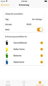 Abfall App Suhl screenshot 2