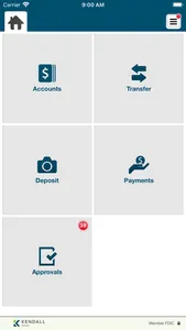 Kendall Bank Mobile Business screenshot 2