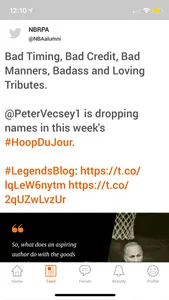 NBRPA Legends Locker Room screenshot 4