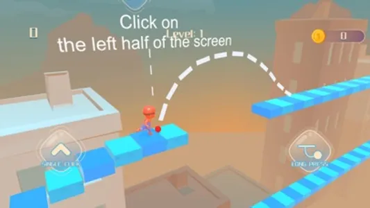 Flying Man Run screenshot 1