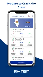 Illinois DMV Permit Practice screenshot 2