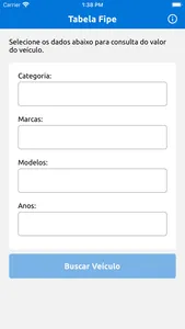 Tabela Fipe Fácil screenshot 0