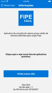 Tabela Fipe Fácil screenshot 2