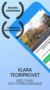 Klara Teoriprov Nu B-Körkort screenshot 1