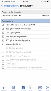 myRezepte screenshot 2