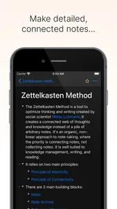 Hypernotes by Zenkit screenshot 2