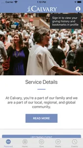 Calvary Church App screenshot 0