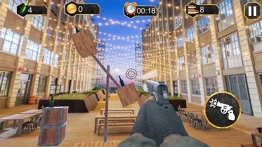 Grab Gun & Crack The Bottle screenshot 1