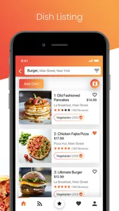 Menu - Find Your Favorite Dish screenshot 2