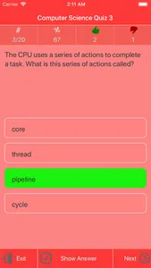 Computer Science Quizzes screenshot 2